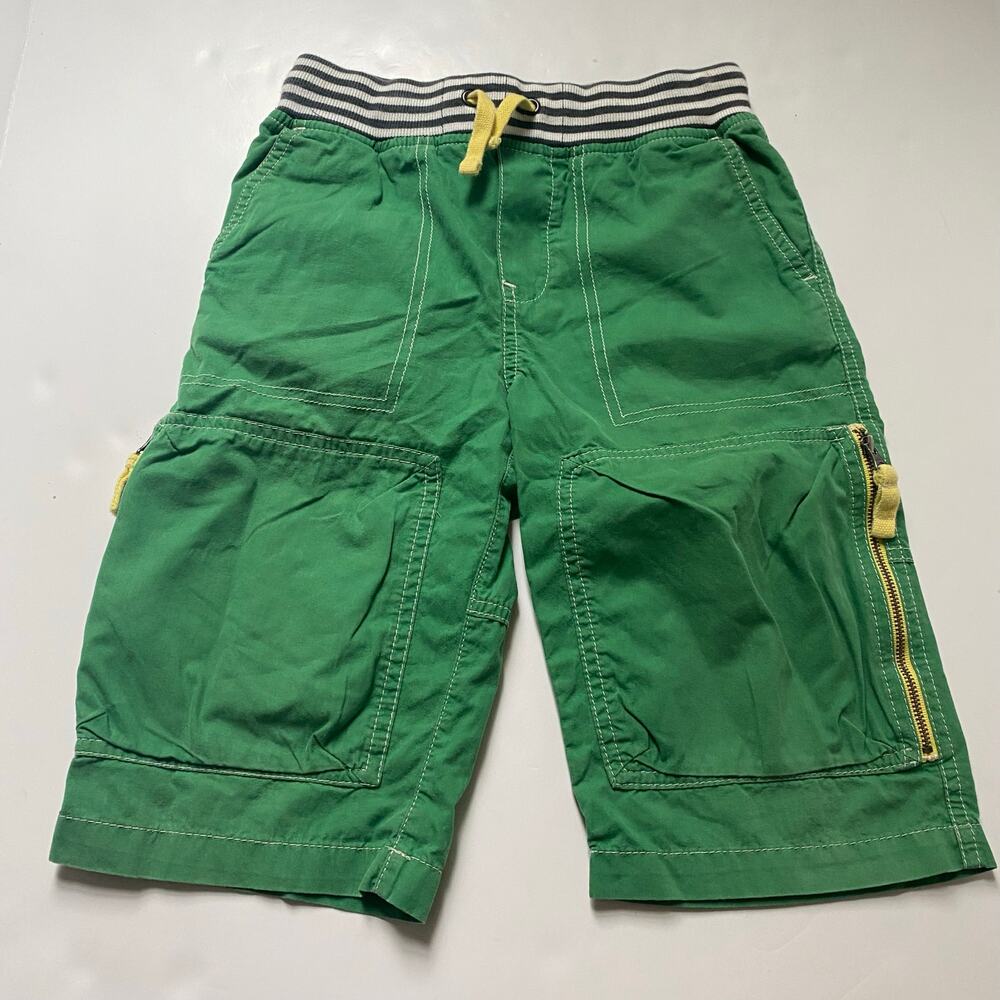 Mini Boden Green Techno Shorts